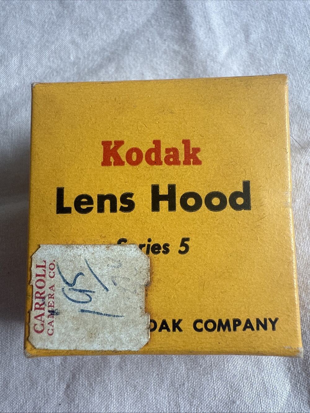 Vintage Kodak Camera Series 5 V Lens Hood - Push On Type With Box